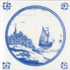 Landscape Dutch Delft Tiles